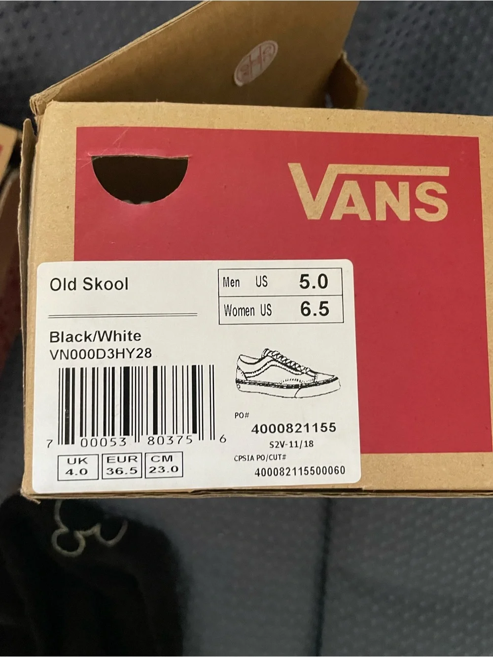 Vans iconic checkerboard